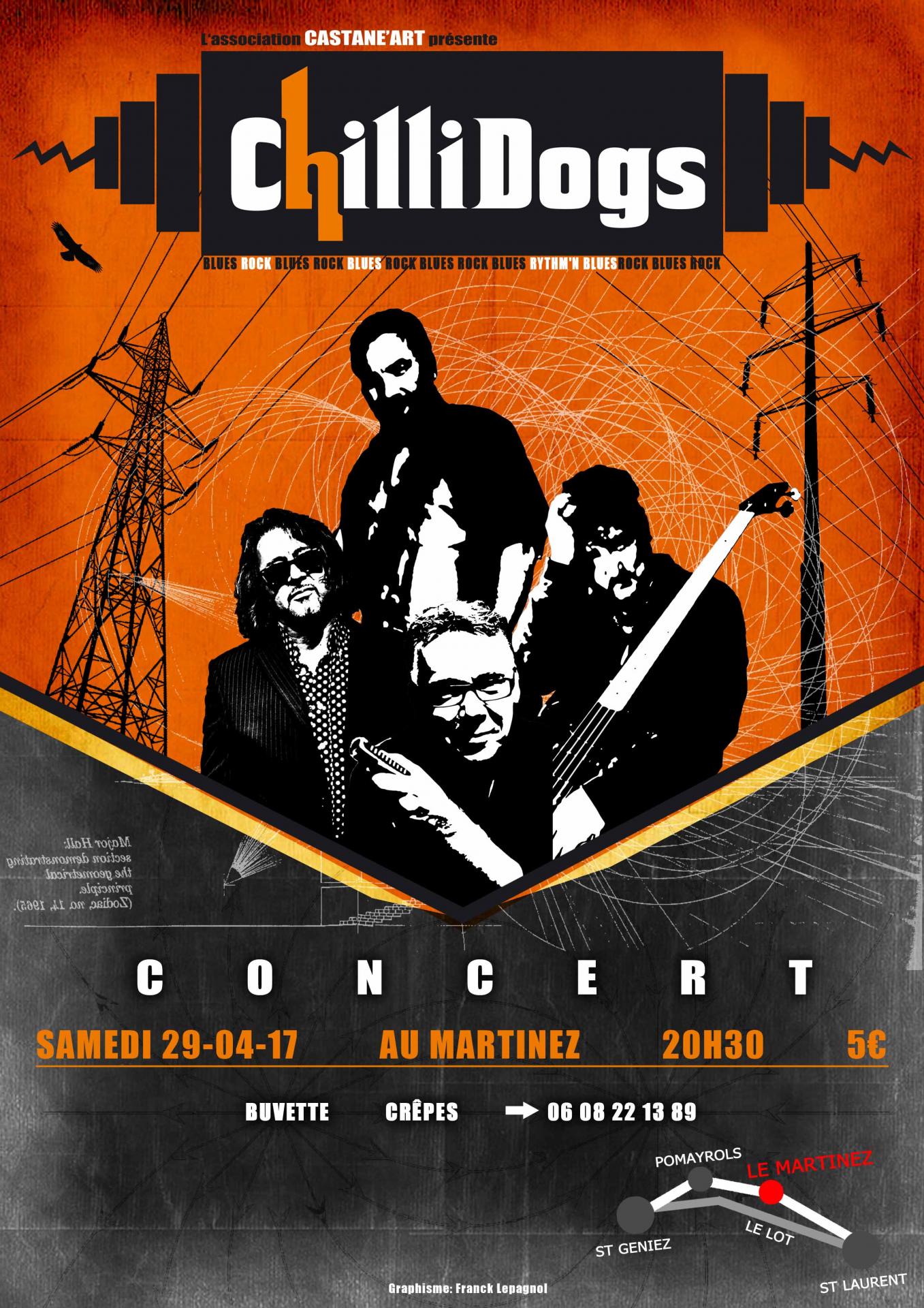 Chilli dogs le martinez 1